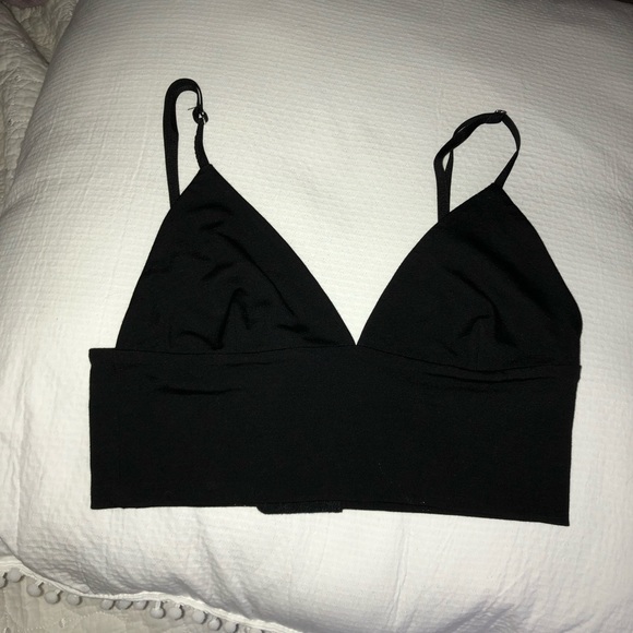 Alexander Wang Tops - T Alexander Wang black crop top/ bralette